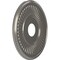 Ekena Millwork Berkshire Thermoformed PVC Ceiling Medallion Fits Canopies up to 7-in., Aged Dark Steel CMP16BECST - alternate 2